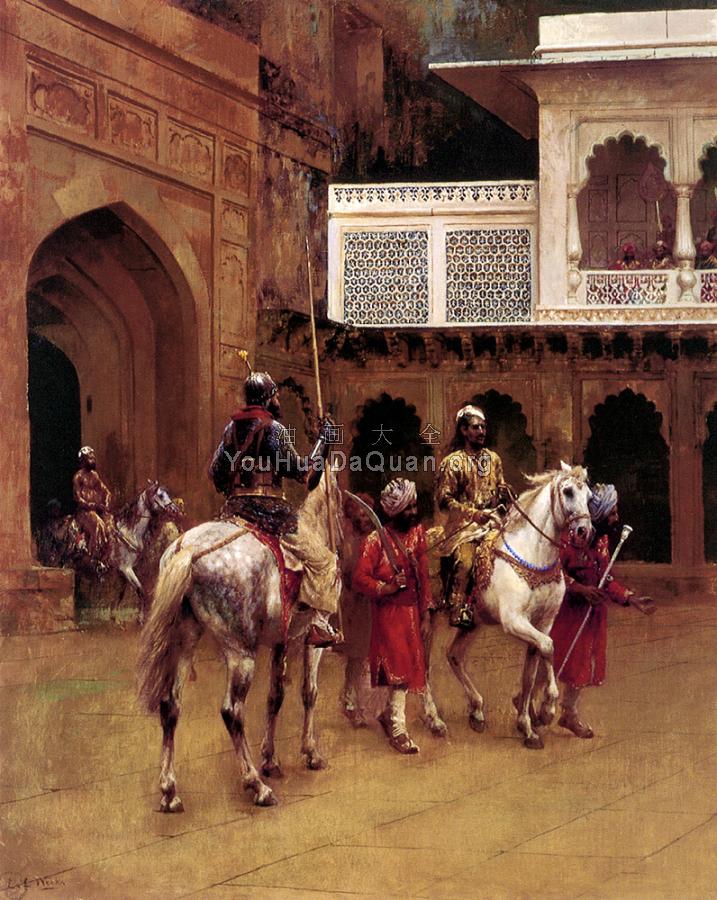 Indian Prince Palace of Agra - 埃德温·罗德·威克斯